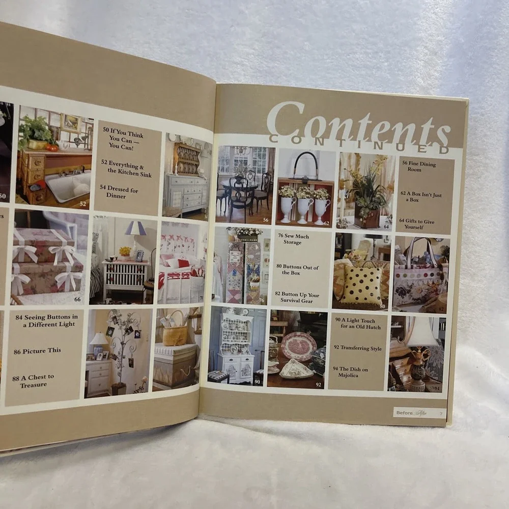 Flea Market Finds Before & After Home Decorating‎ Makeover Leisure Arts Book